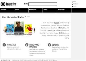 Go to laut.fm laut.fm logo